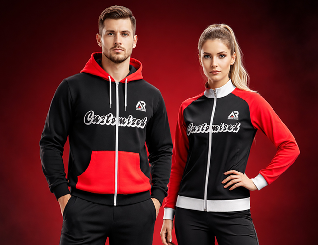 Custom zipper hoodie manufacturing